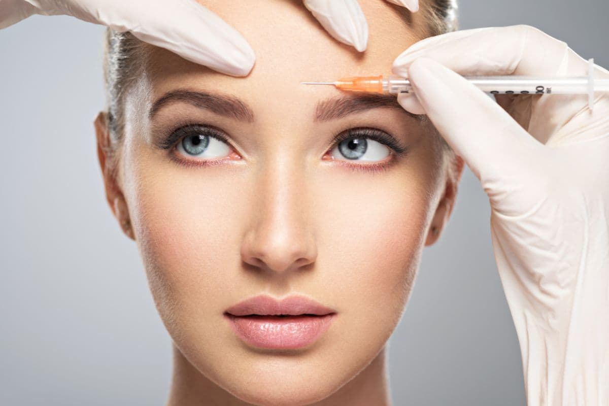 Botox injection treatment at Dermalux clinic